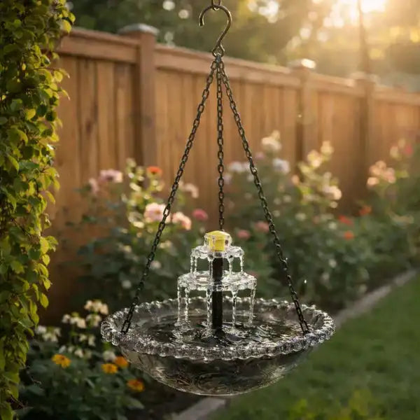 Flower Hanging Bird Feeder
