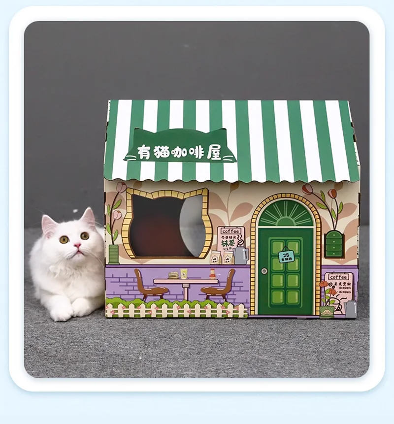 Cat Scratch Sofa & Toy Box