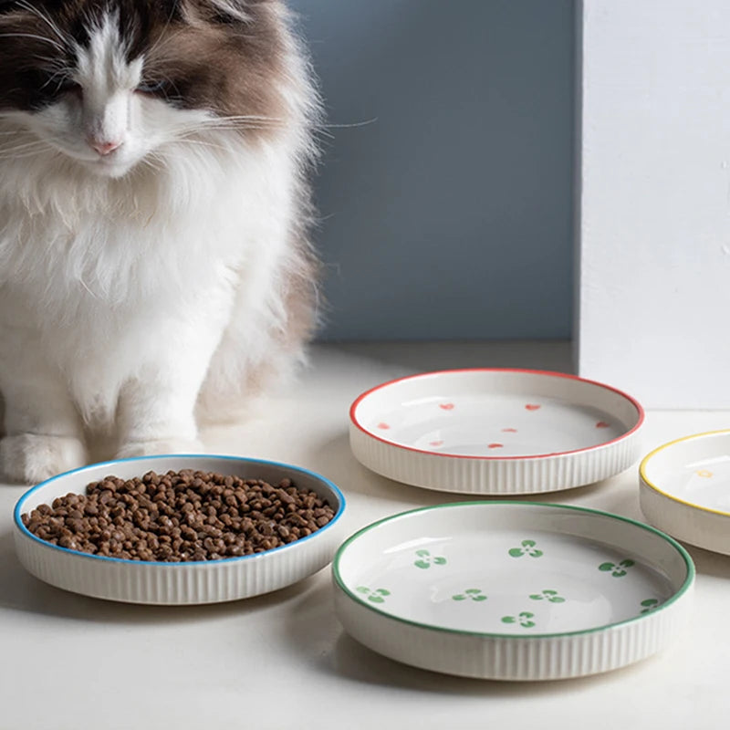 Ceramic Pet Food & Water Bowl
