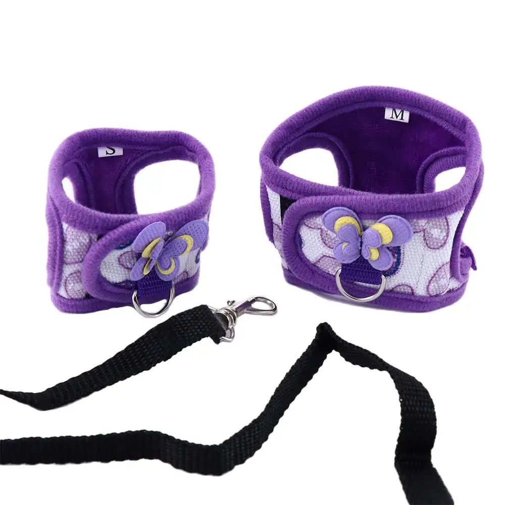 Small Pet Vest Harness & Leash