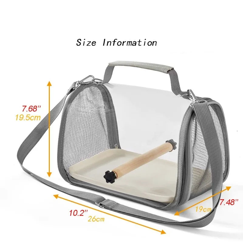 Breathable Bird Travel Bag