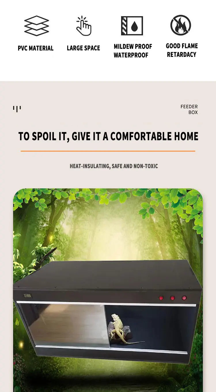 Custom PVC Reptile Vivarium