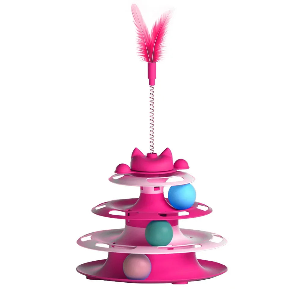 Cat Turntable & Funny Stick Toy