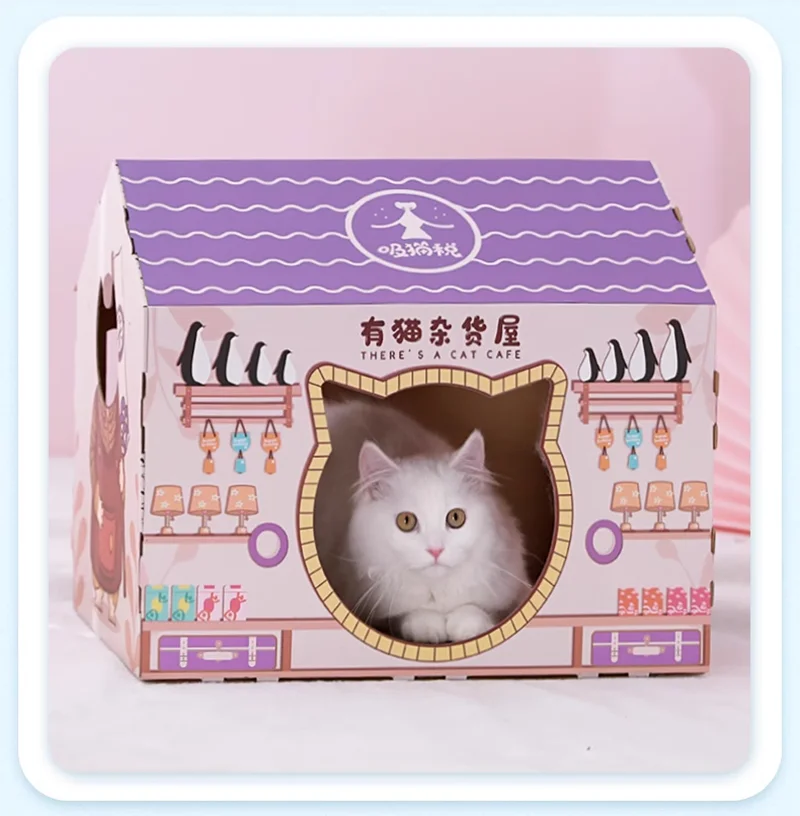 Cat Scratch Sofa & Toy Box