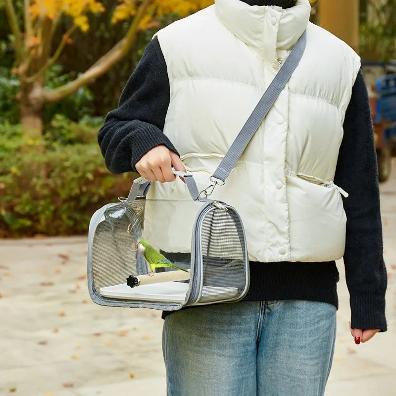 Breathable Bird Travel Bag