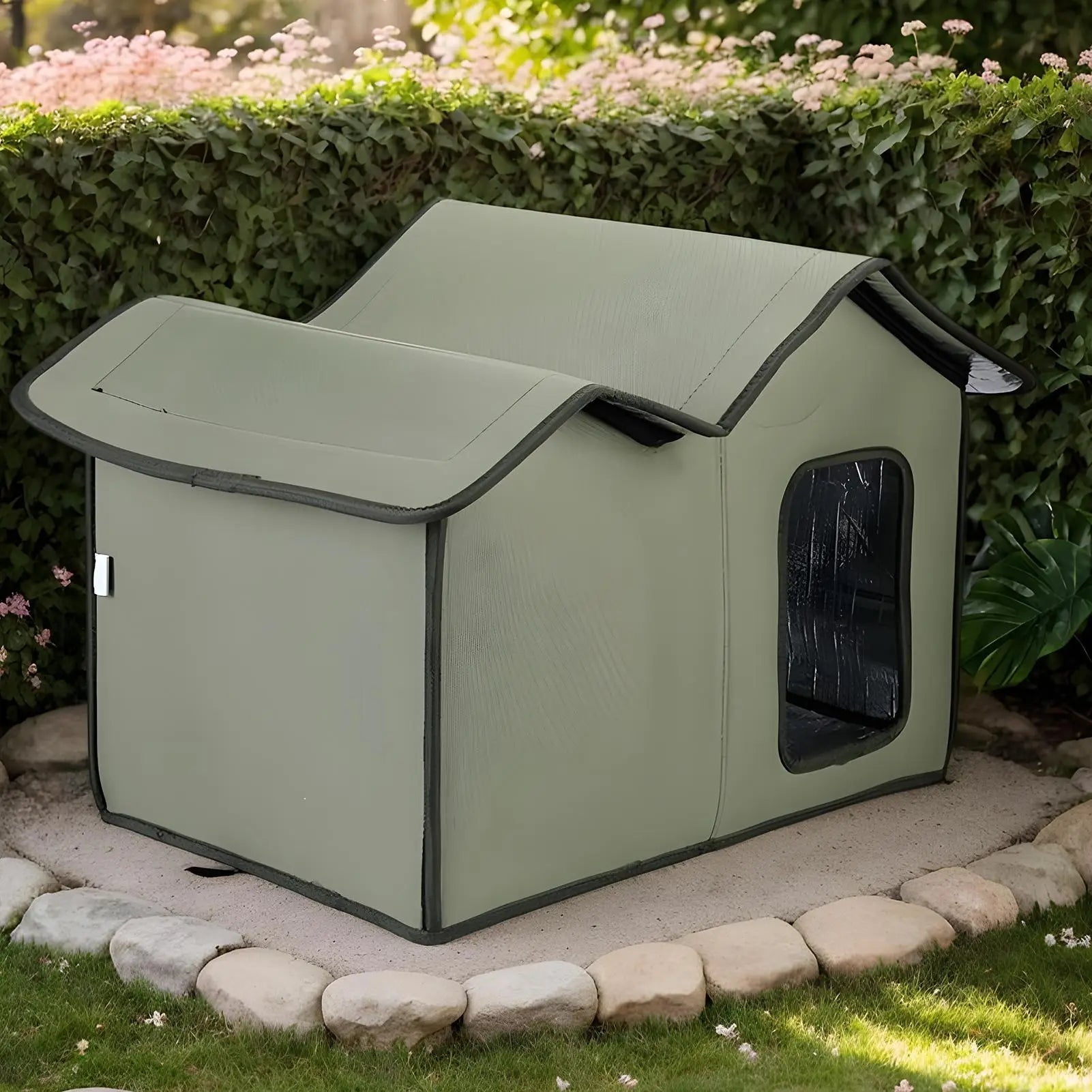 Weatherproof Outdoor Cat House