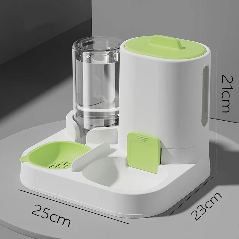 2-in-1 Pet Food & Water Dispenser