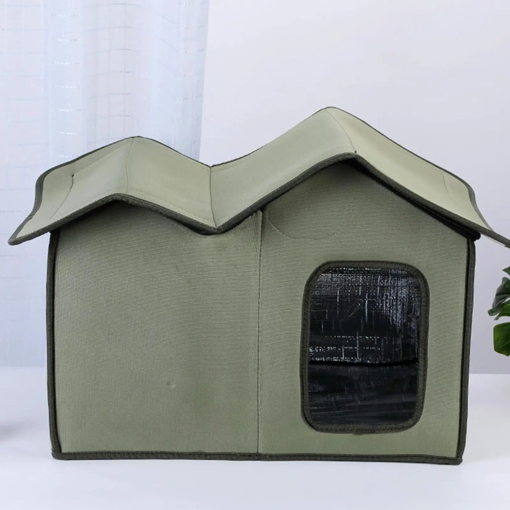 Weatherproof Outdoor Cat House