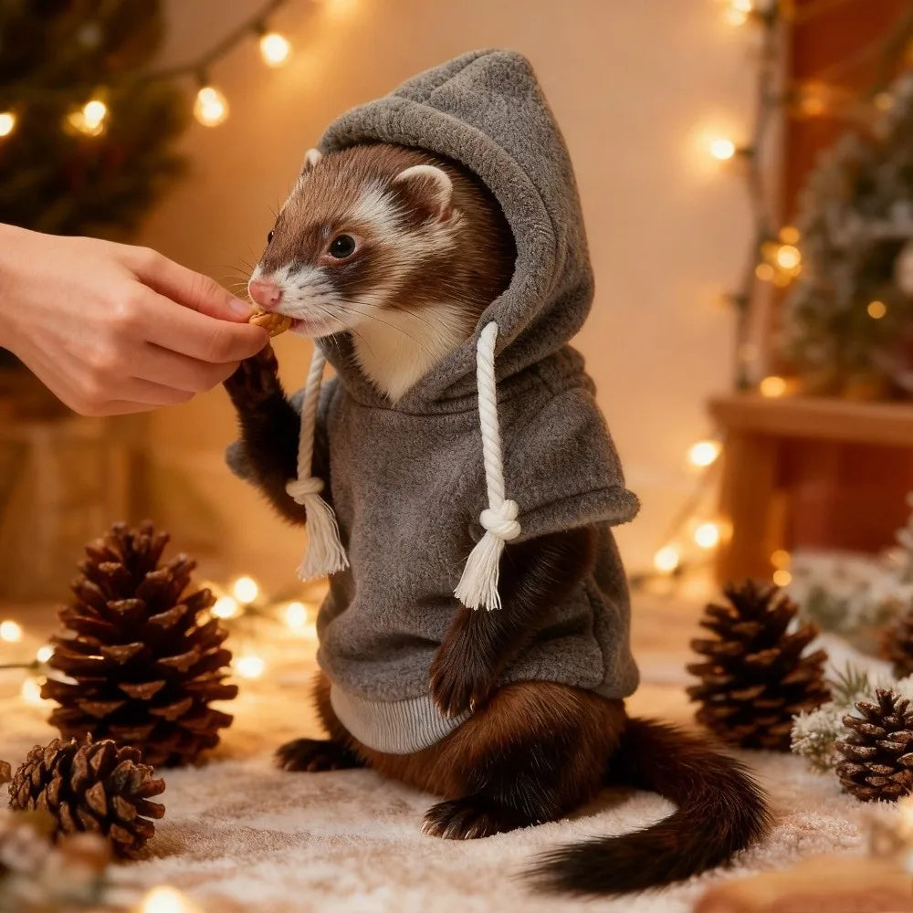 Cosy Fleece Pet Hoodie