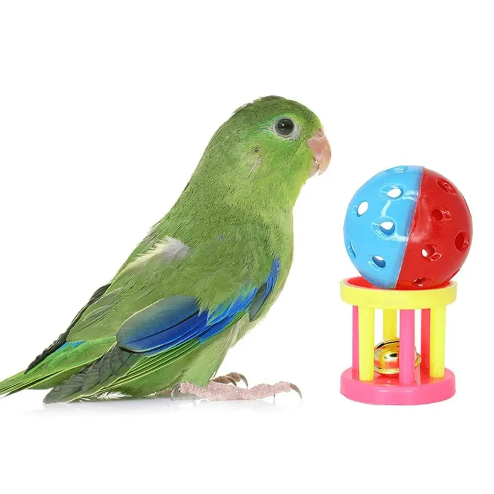 Bell Ball Bird Chew Toy