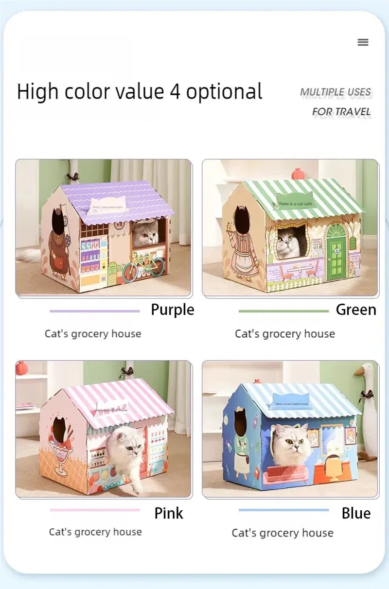 Cat Scratch Sofa & Toy Box