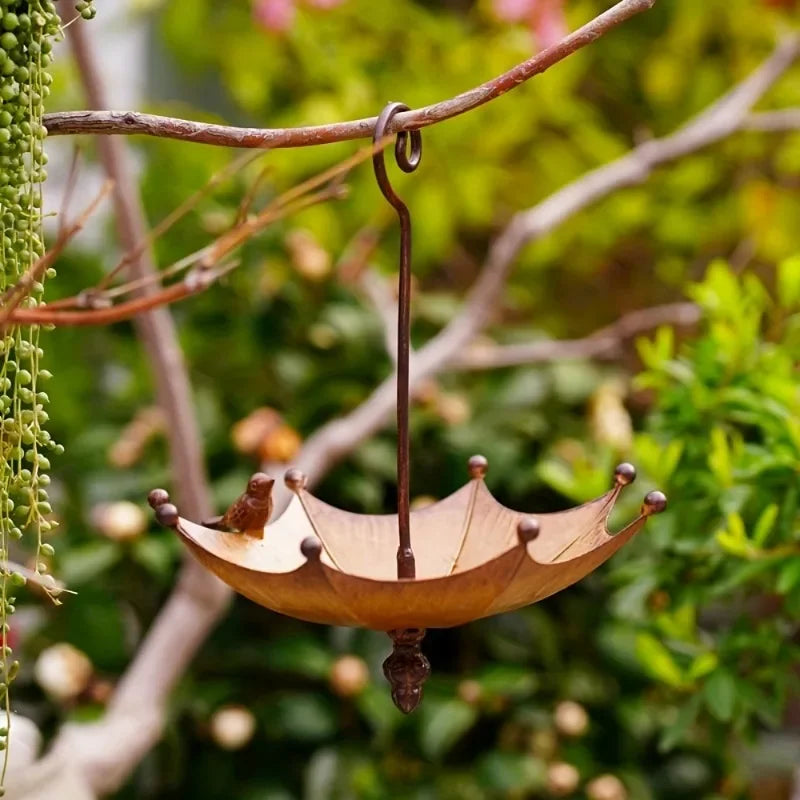 Umbrella Hanging Bird Feeder