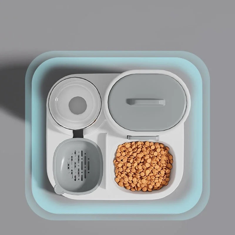 2-in-1 Pet Food & Water Dispenser