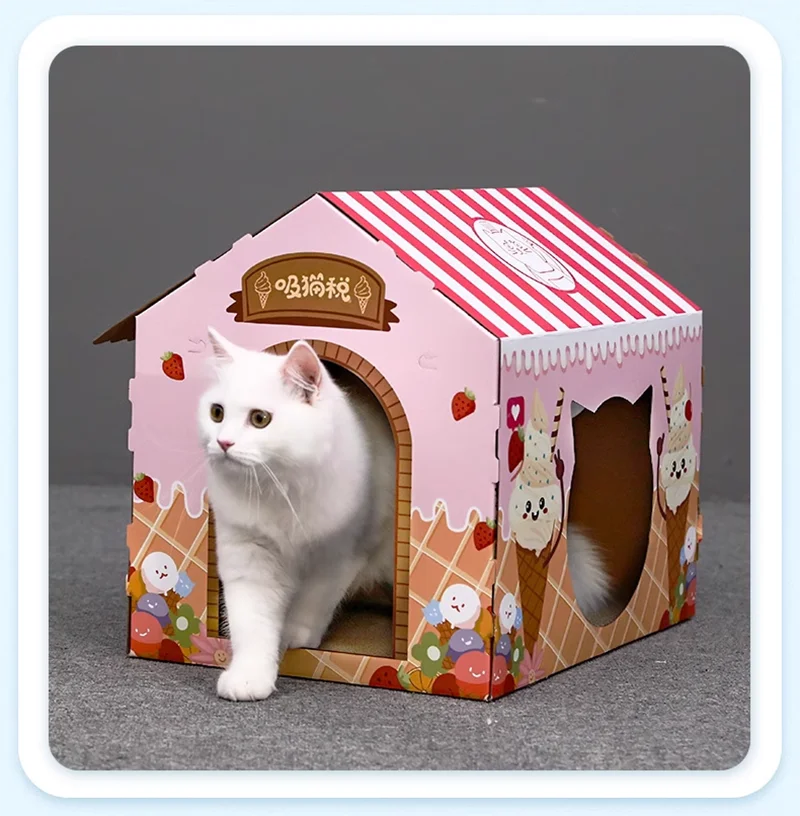 Cat Scratch Sofa & Toy Box