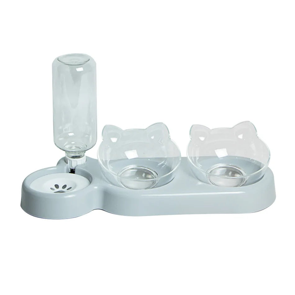 Elevated Double Pet Bowl