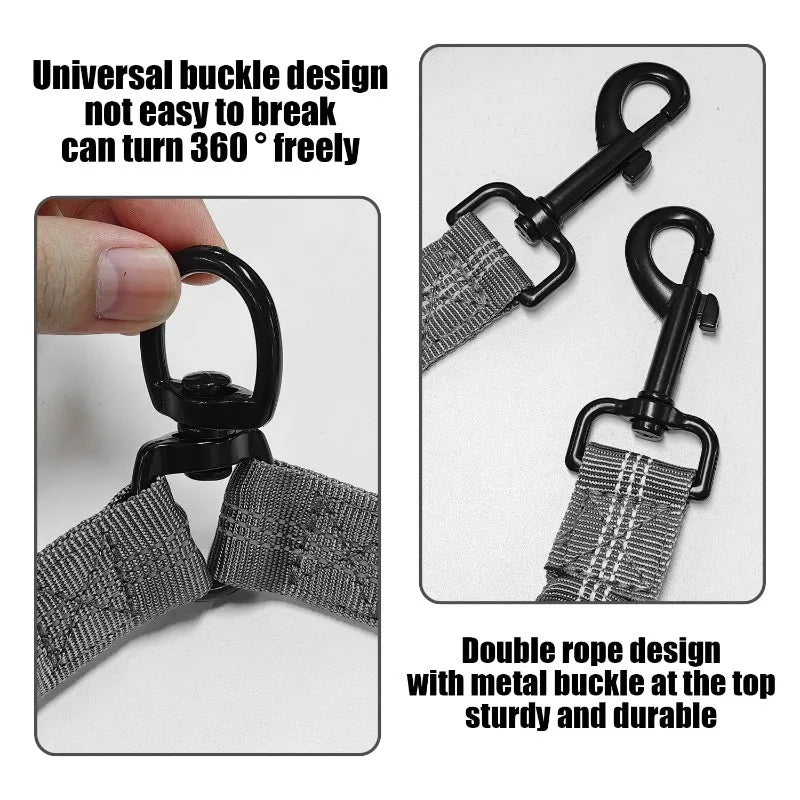 Shock-Absorbing Dog Leash