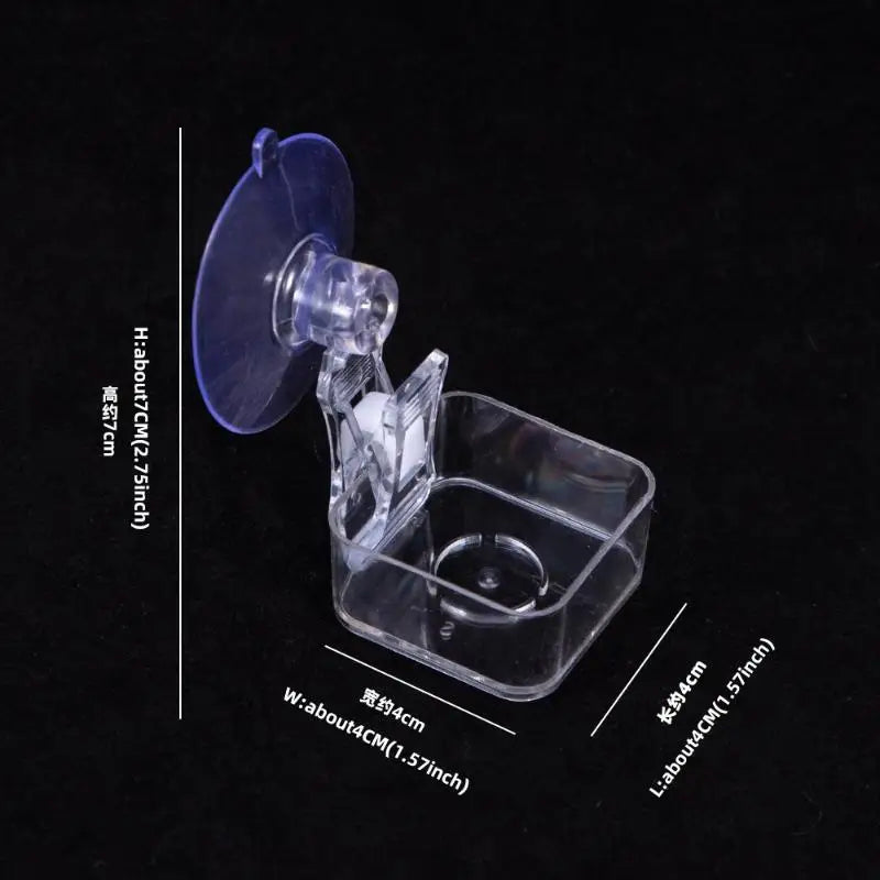 Suction Cup Reptile Food Tray