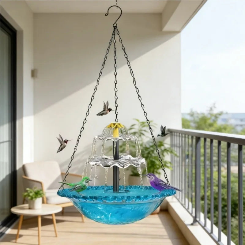 Flower Hanging Bird Feeder