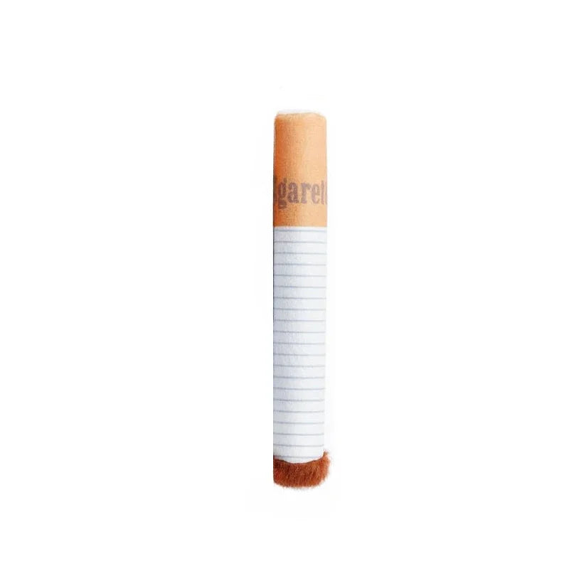 Giggling Cigarette Dog Plush Toy