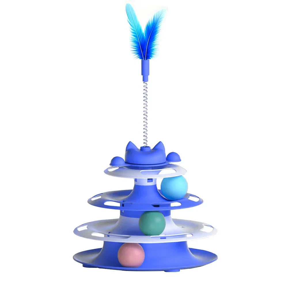 Cat Turntable & Funny Stick Toy